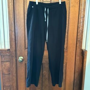 Women’s size, large, black fig bottoms, wide leg